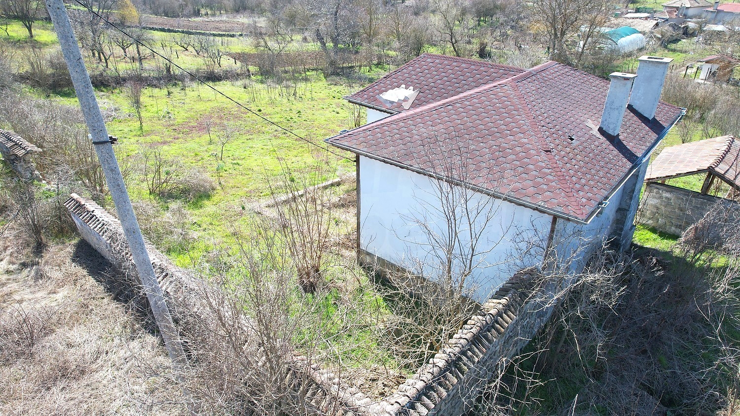 outside, facade, garden, green area