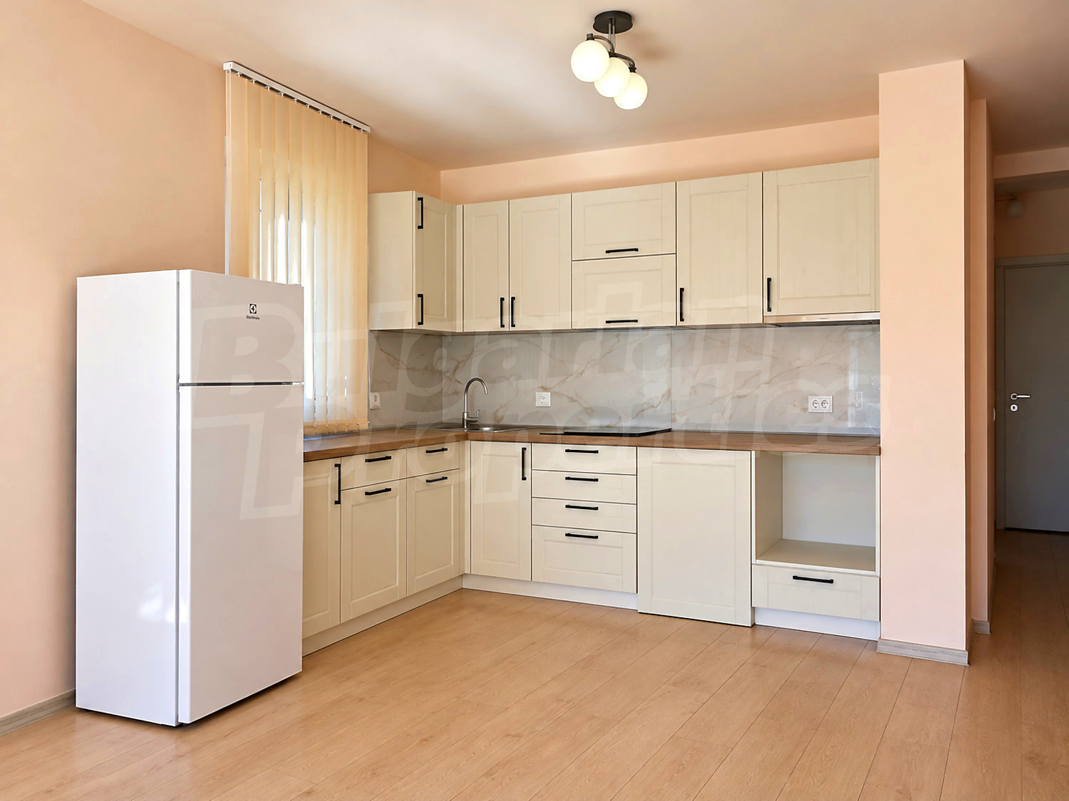 inside, kitchen, furnished