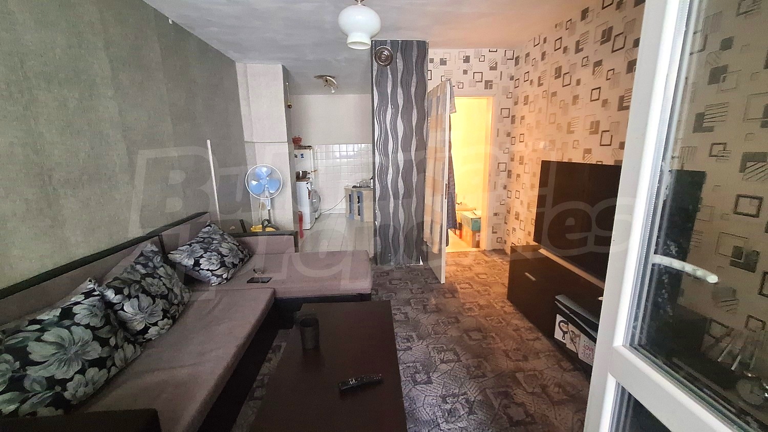 inside, living room, furnished