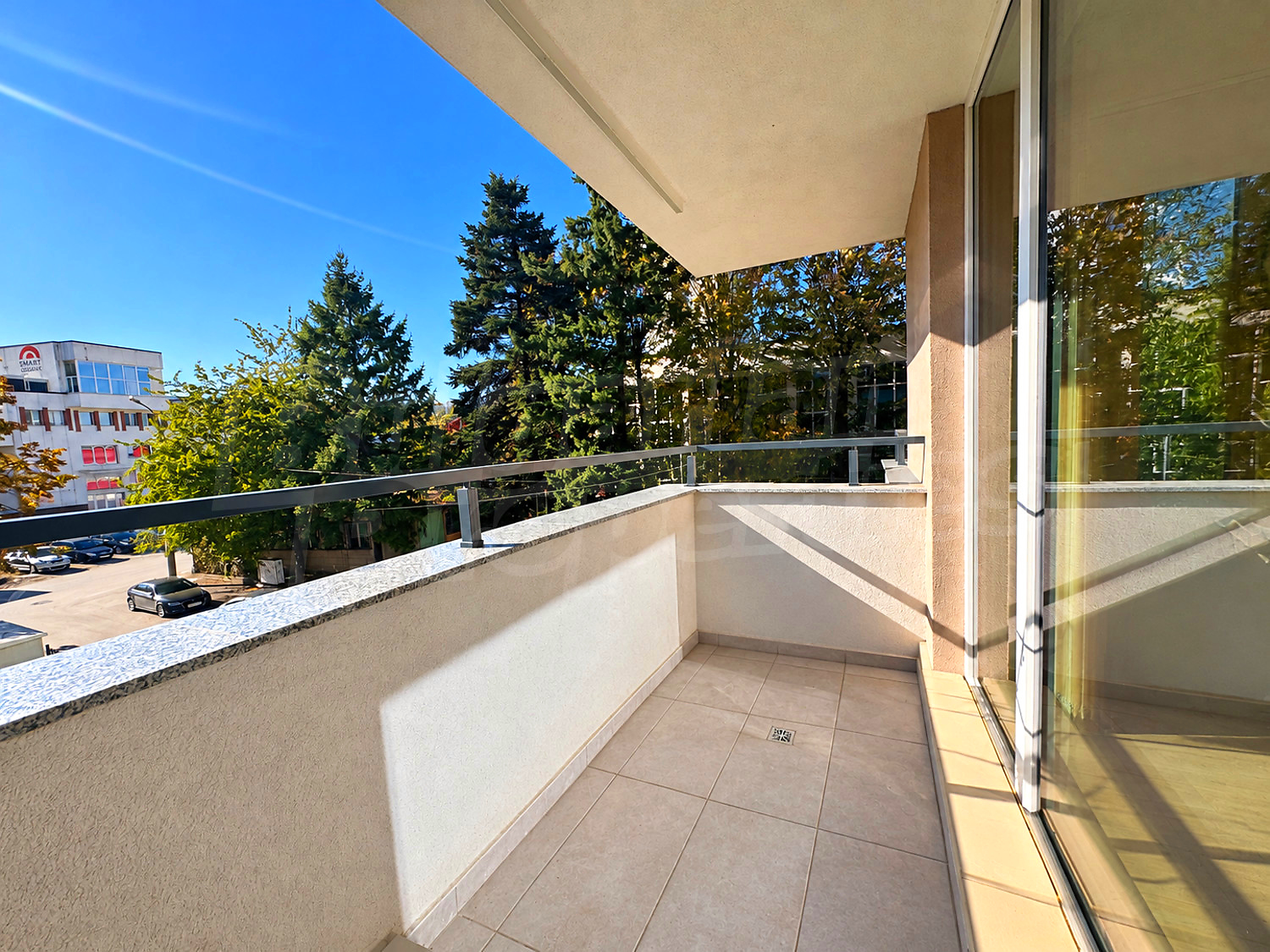 balcony, outside, view from balcony
