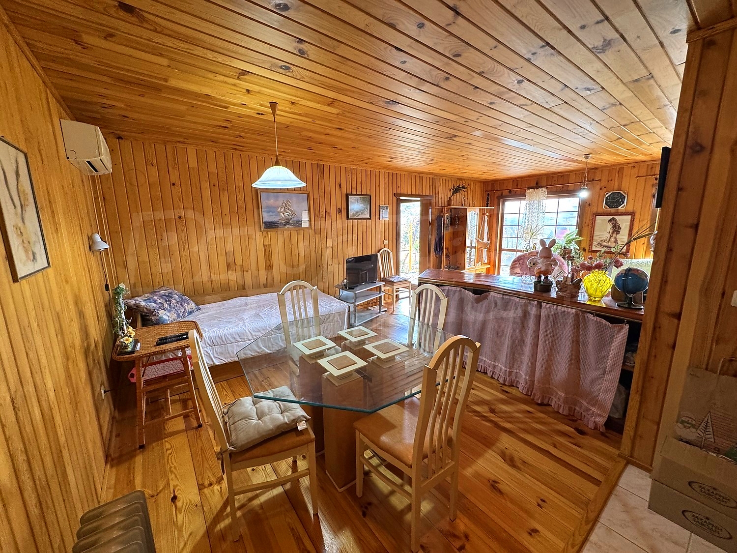 inside, living room, furnished
