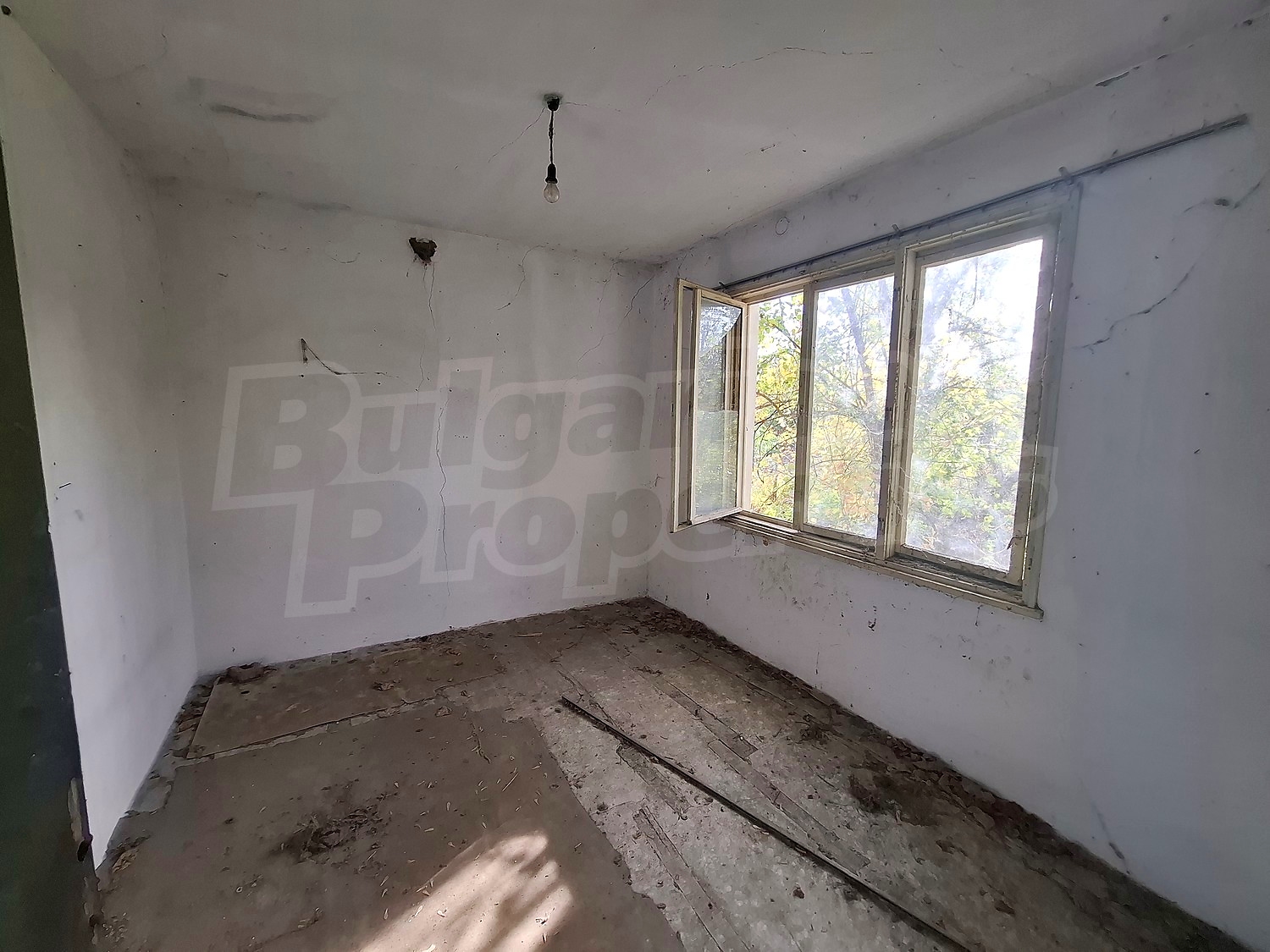 inside, unfurnished