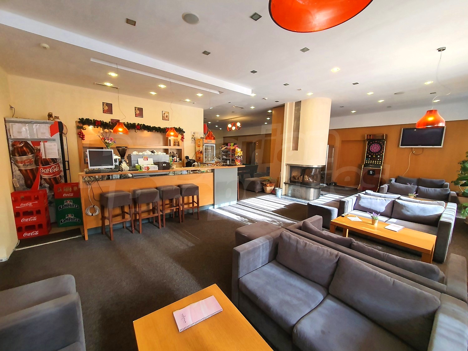 inside, living room, furnished