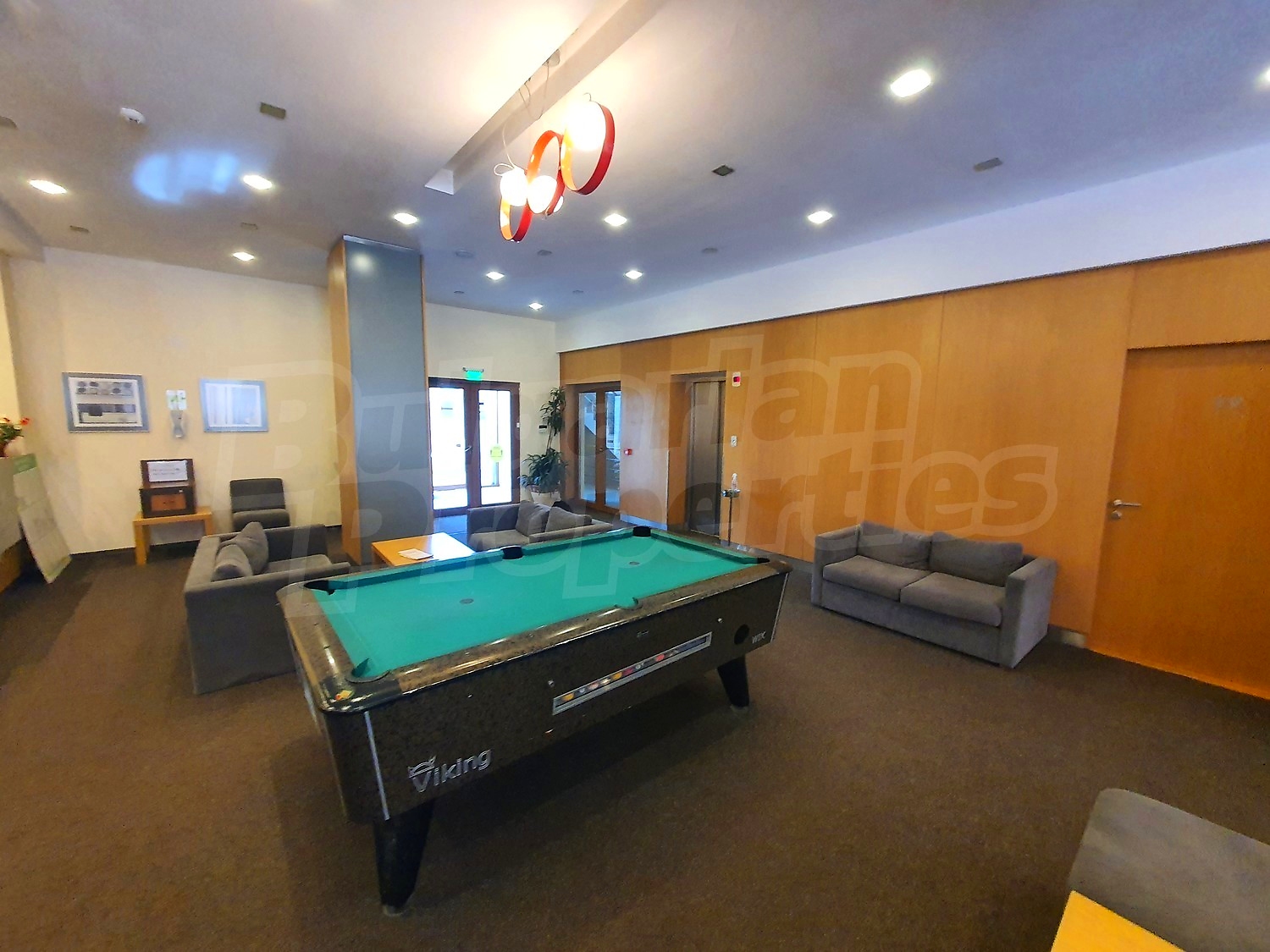 inside, furnished