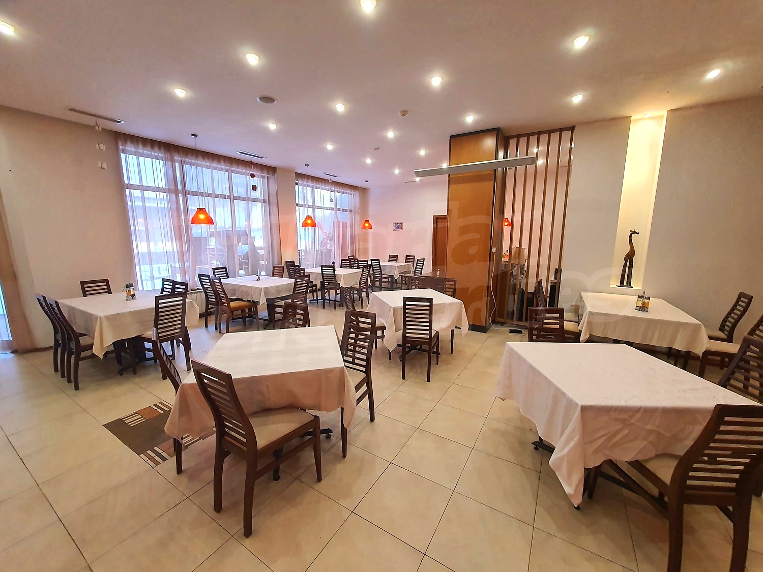 inside, furnished