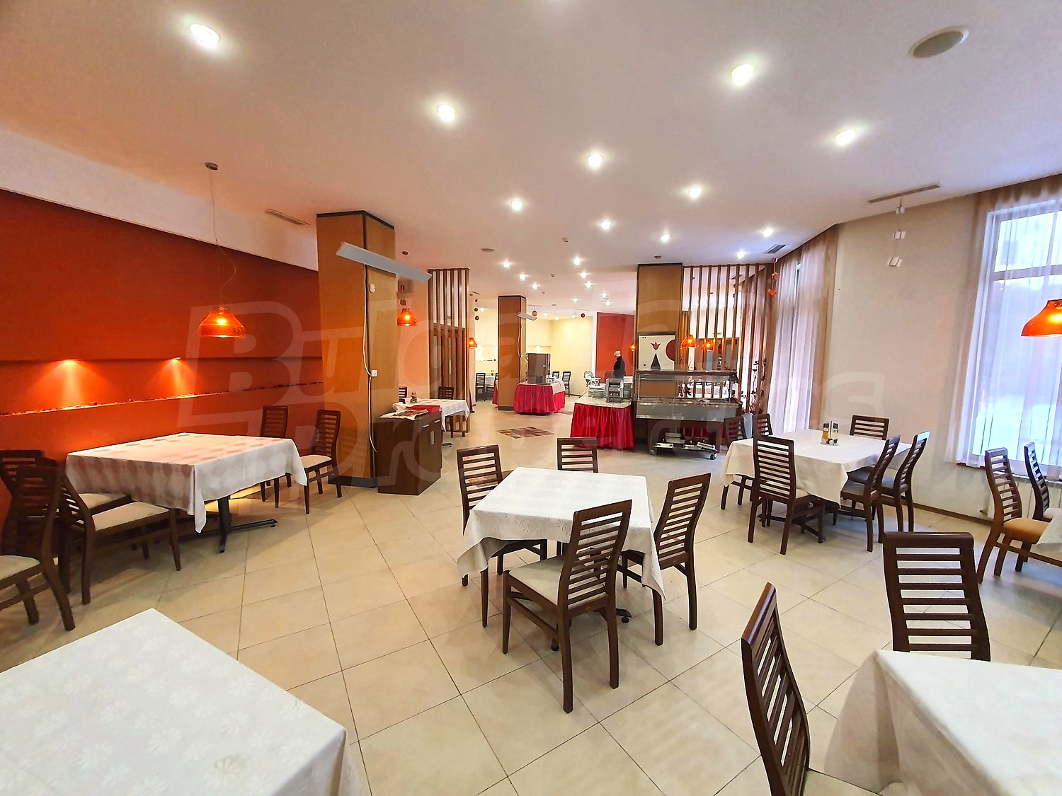 inside, furnished