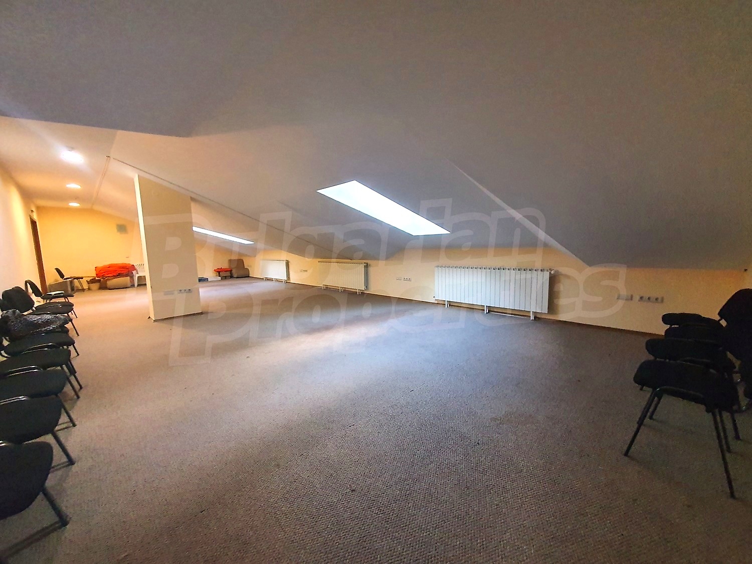 inside, furnished