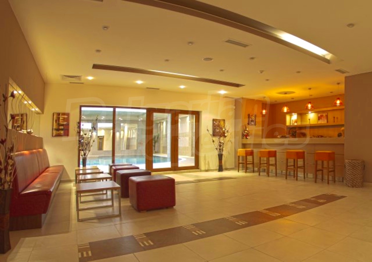 inside, furnished