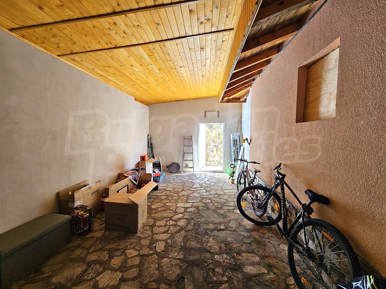 inside
