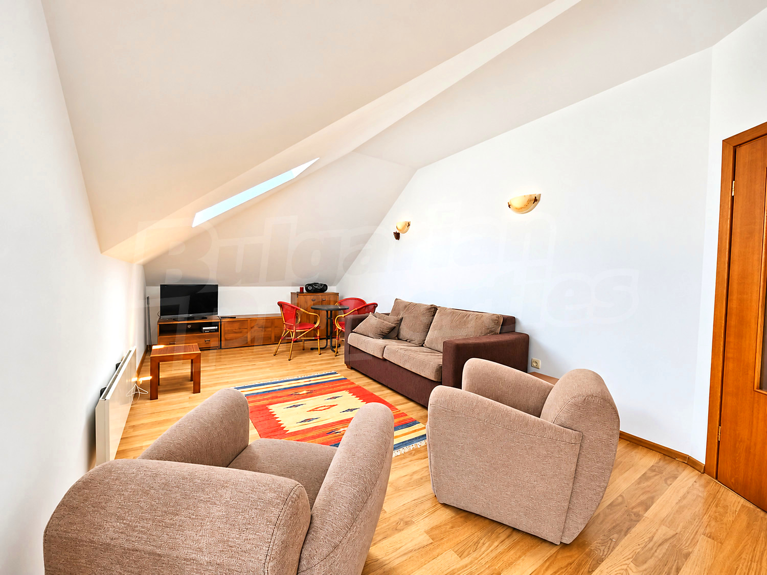 inside, living room, furnished
