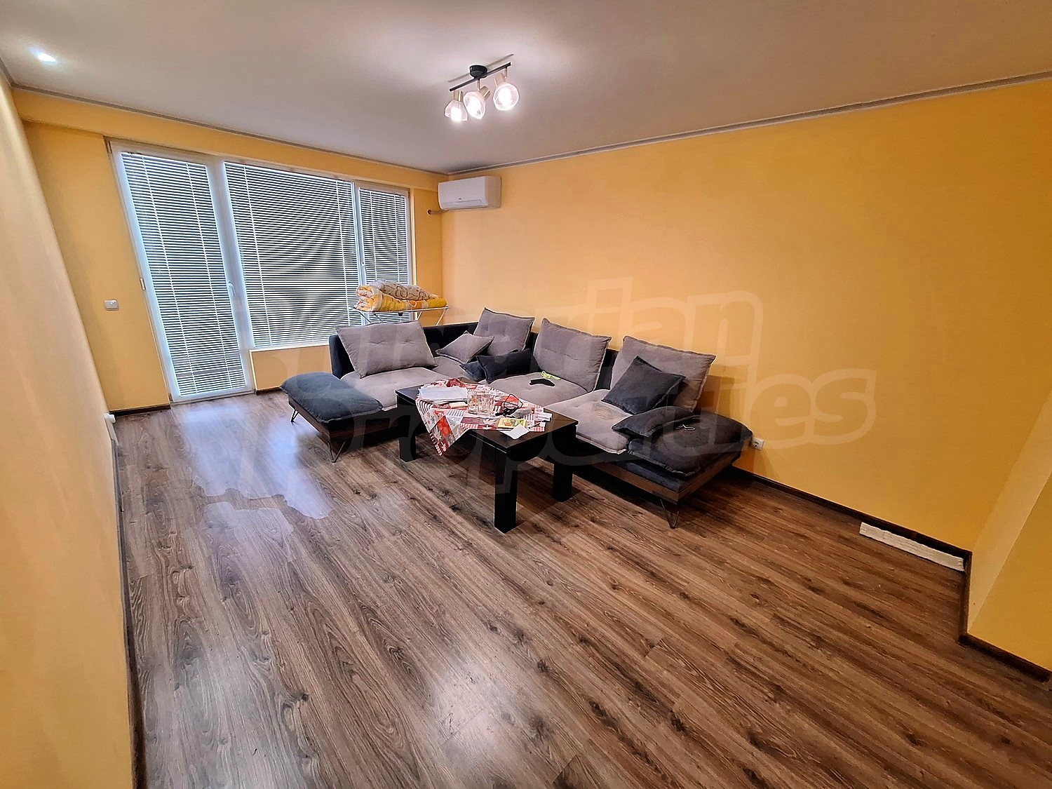 inside, living room, furnished