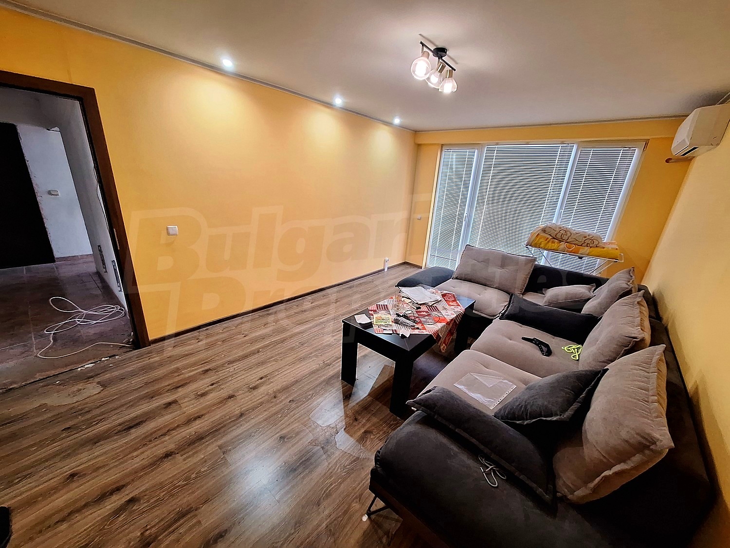 inside, living room, furnished