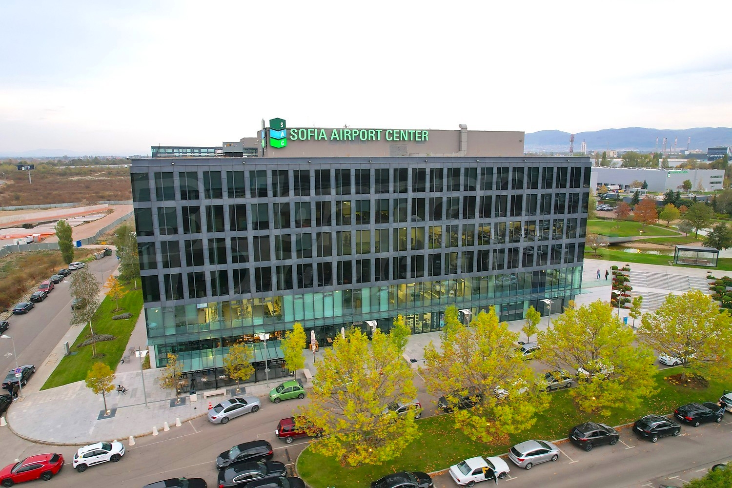 outside, facade, parking