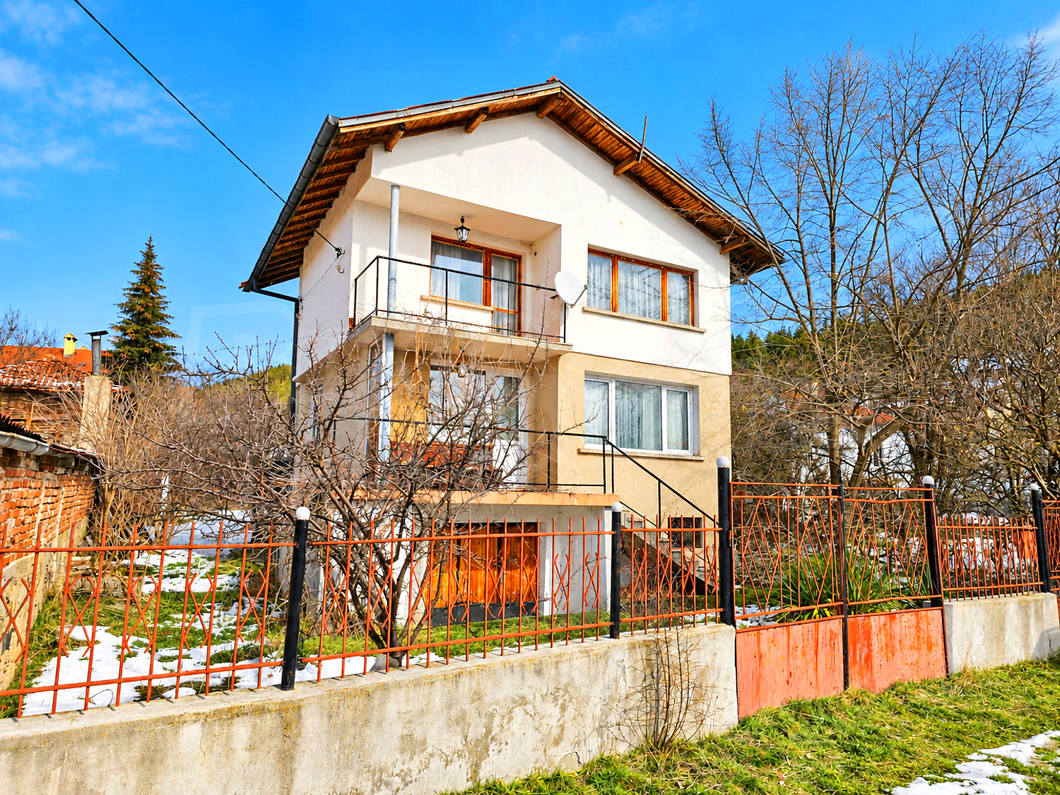 facade, garden, outside