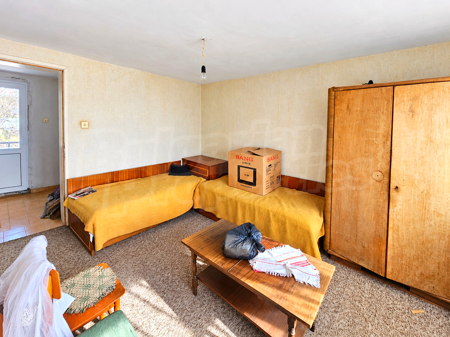 inside, living room, furnished