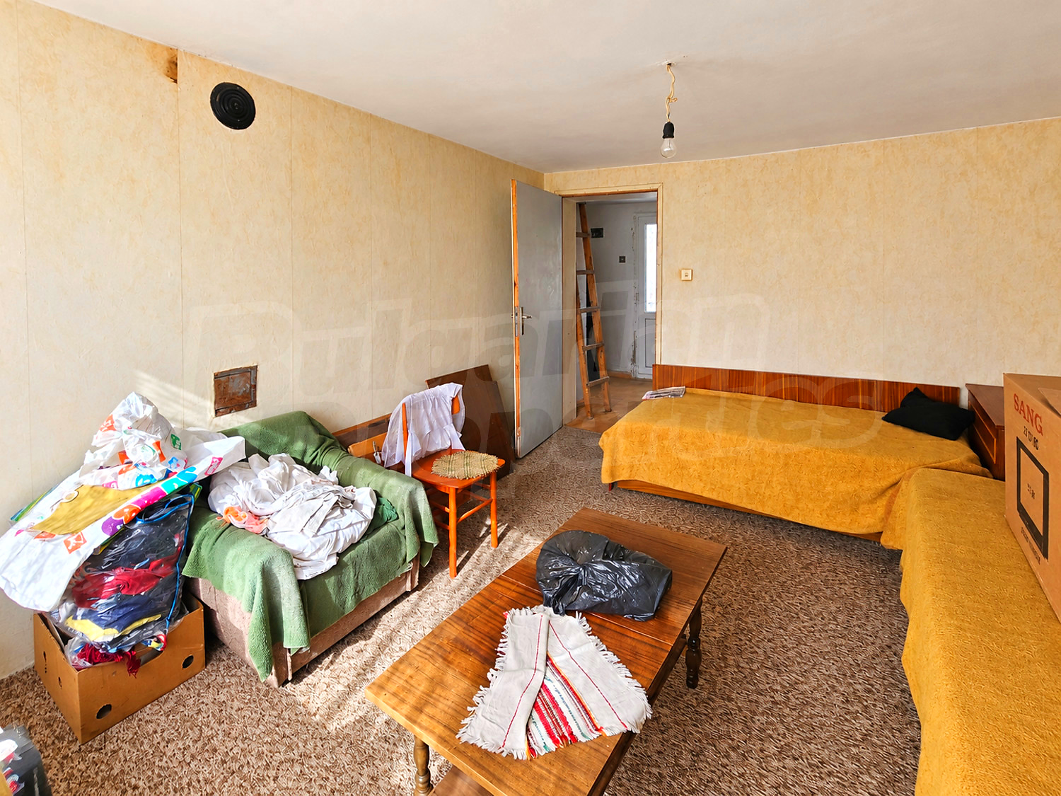 inside, living room, furnished