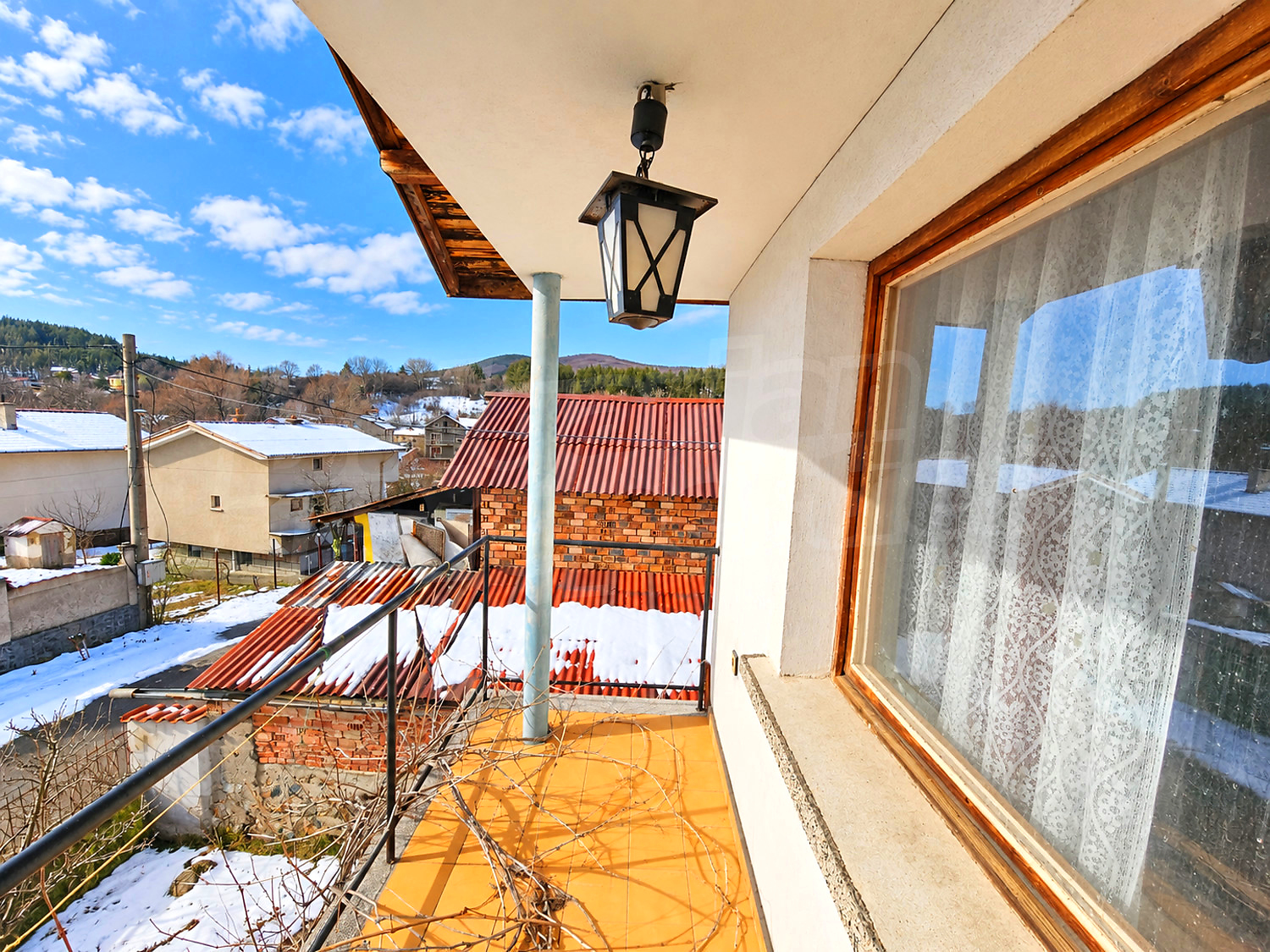 balcony, outside, view from balcony
