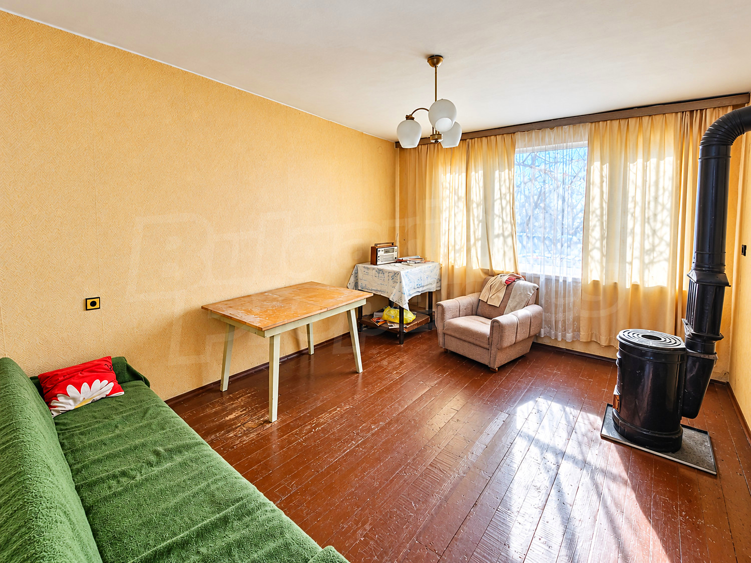 inside, living room, furnished