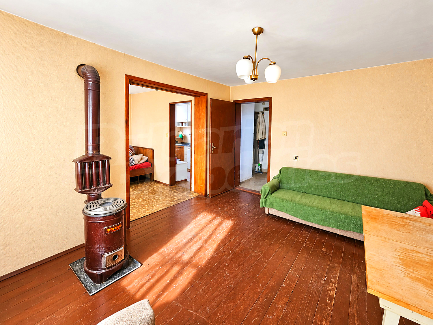 inside, living room, furnished