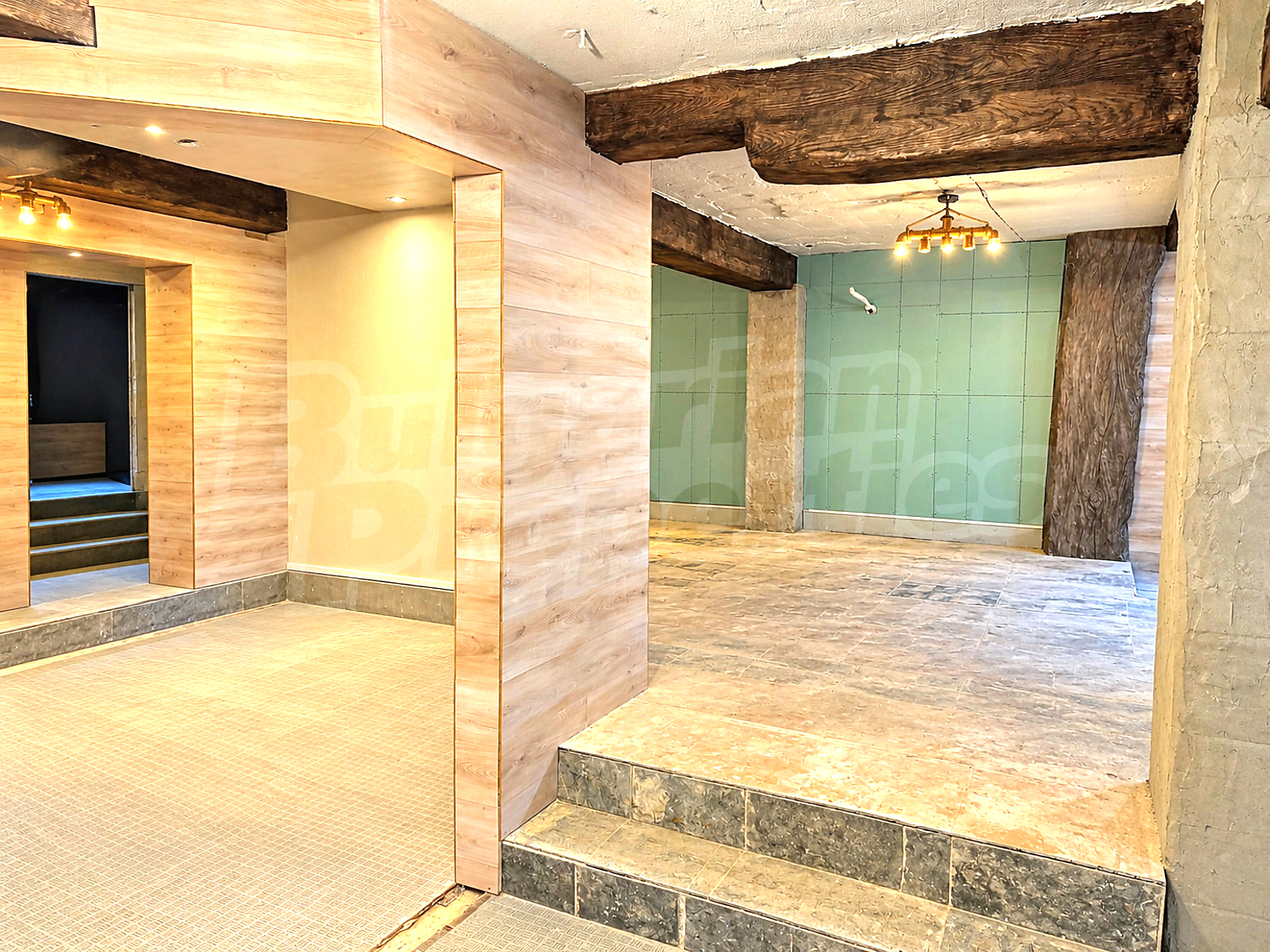inside, hallway, stairs
