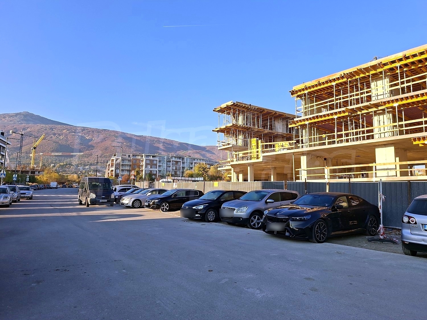 outside, mountain, parking