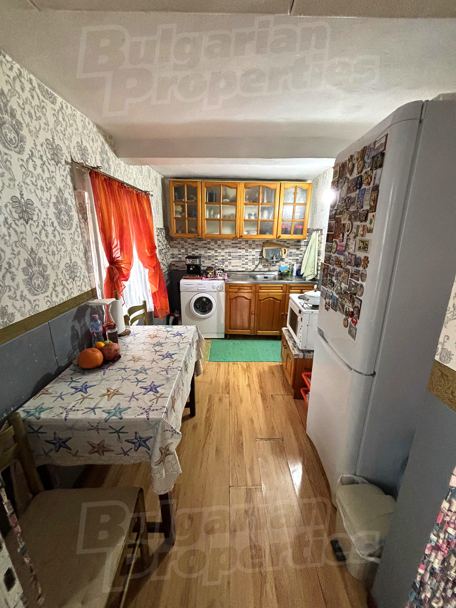 inside, kitchen, furnished
