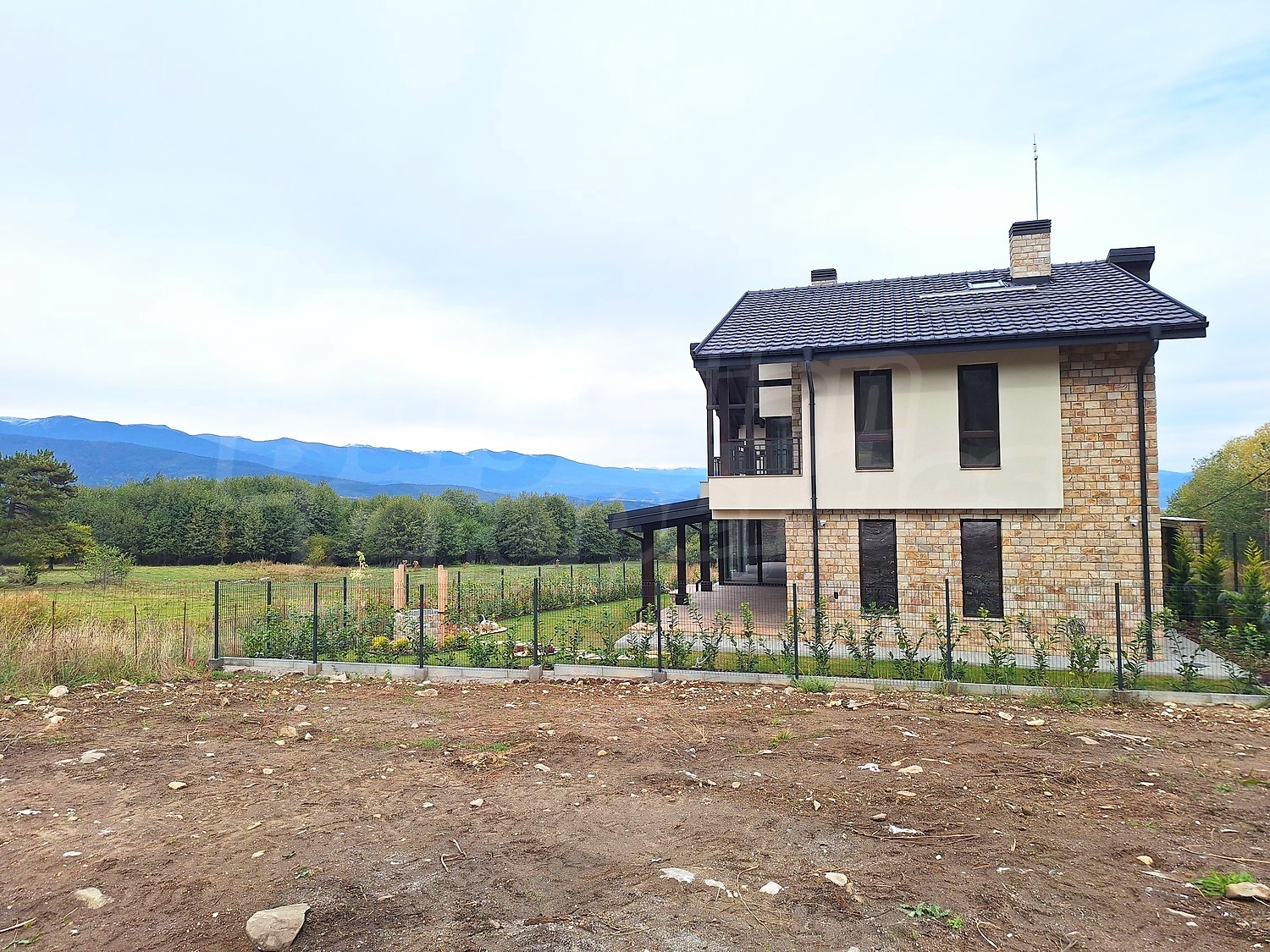 outside, facade, mountain, garden