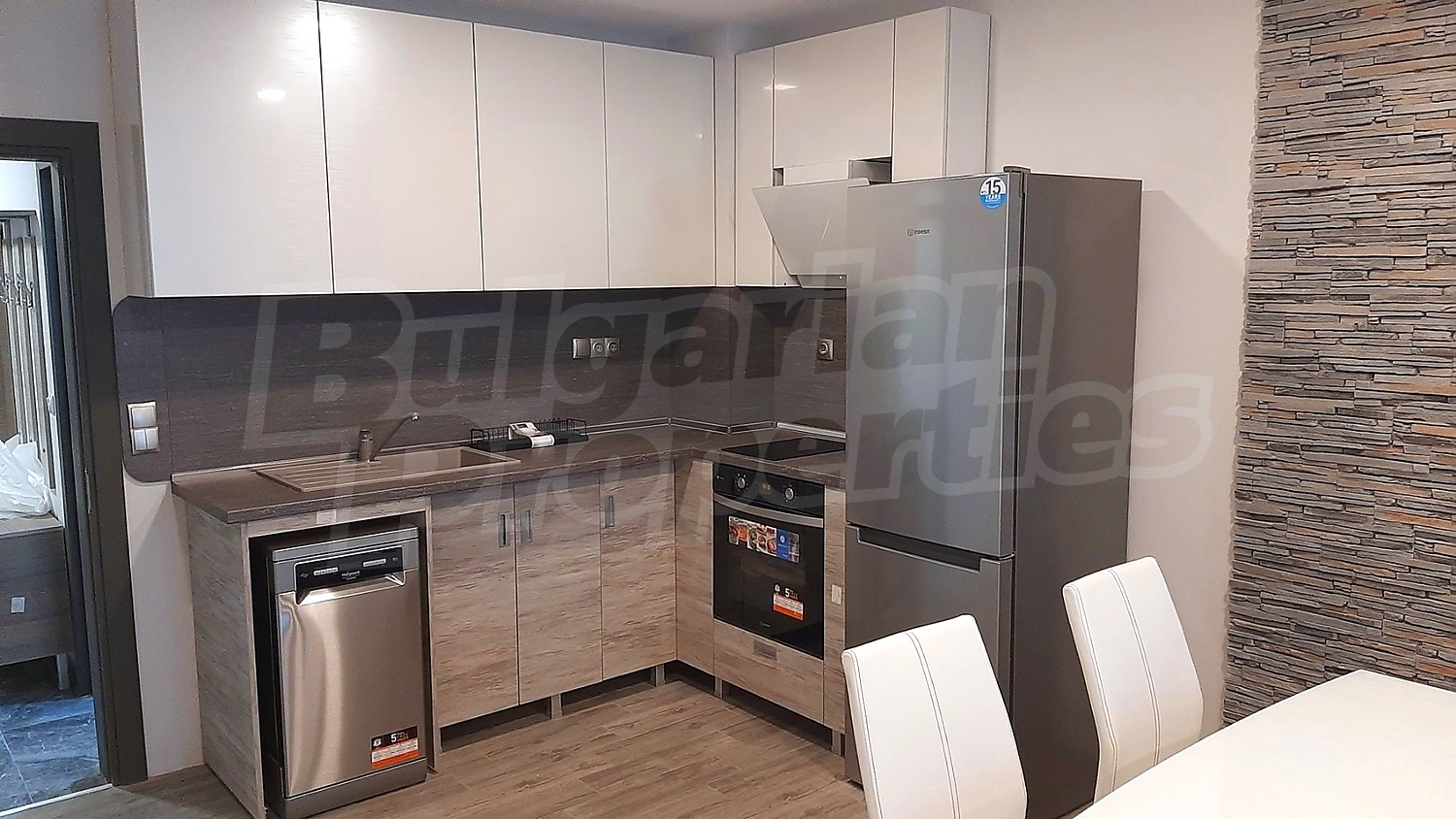 inside, kitchen, furnished