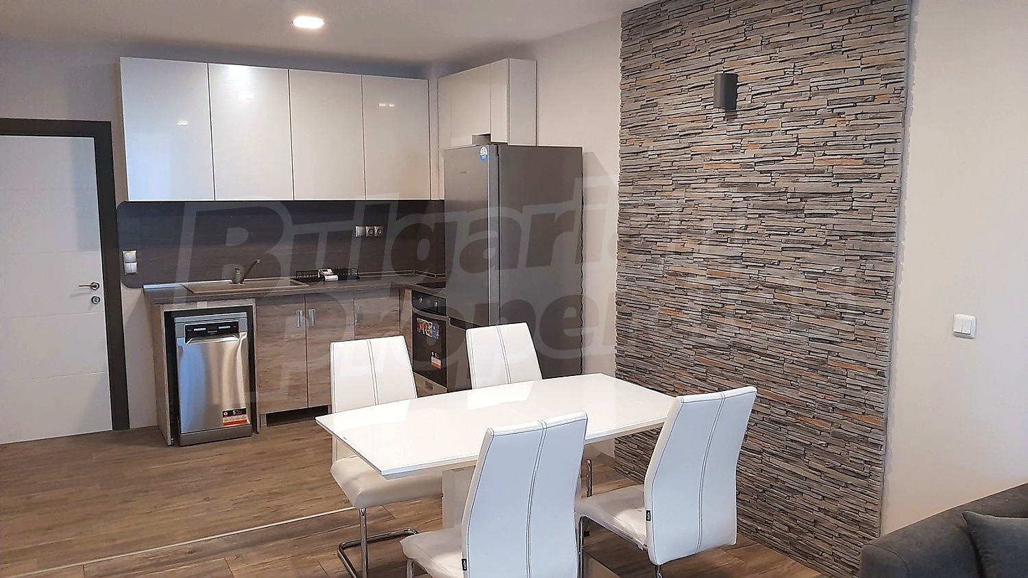 inside, kitchen, furnished
