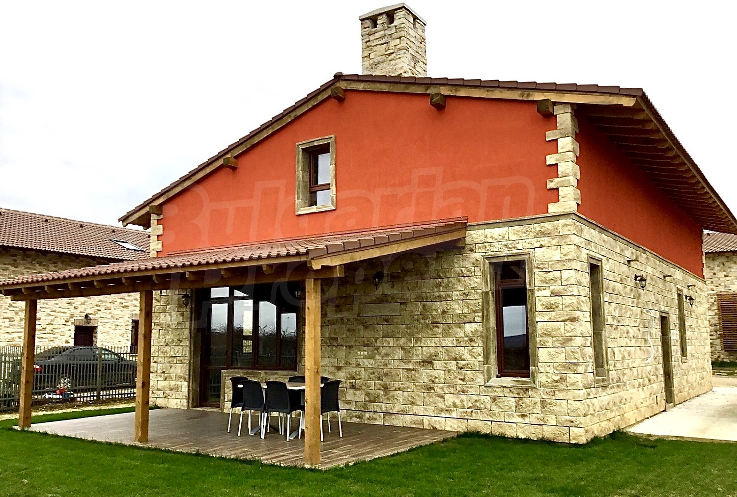 facade, garden, outside