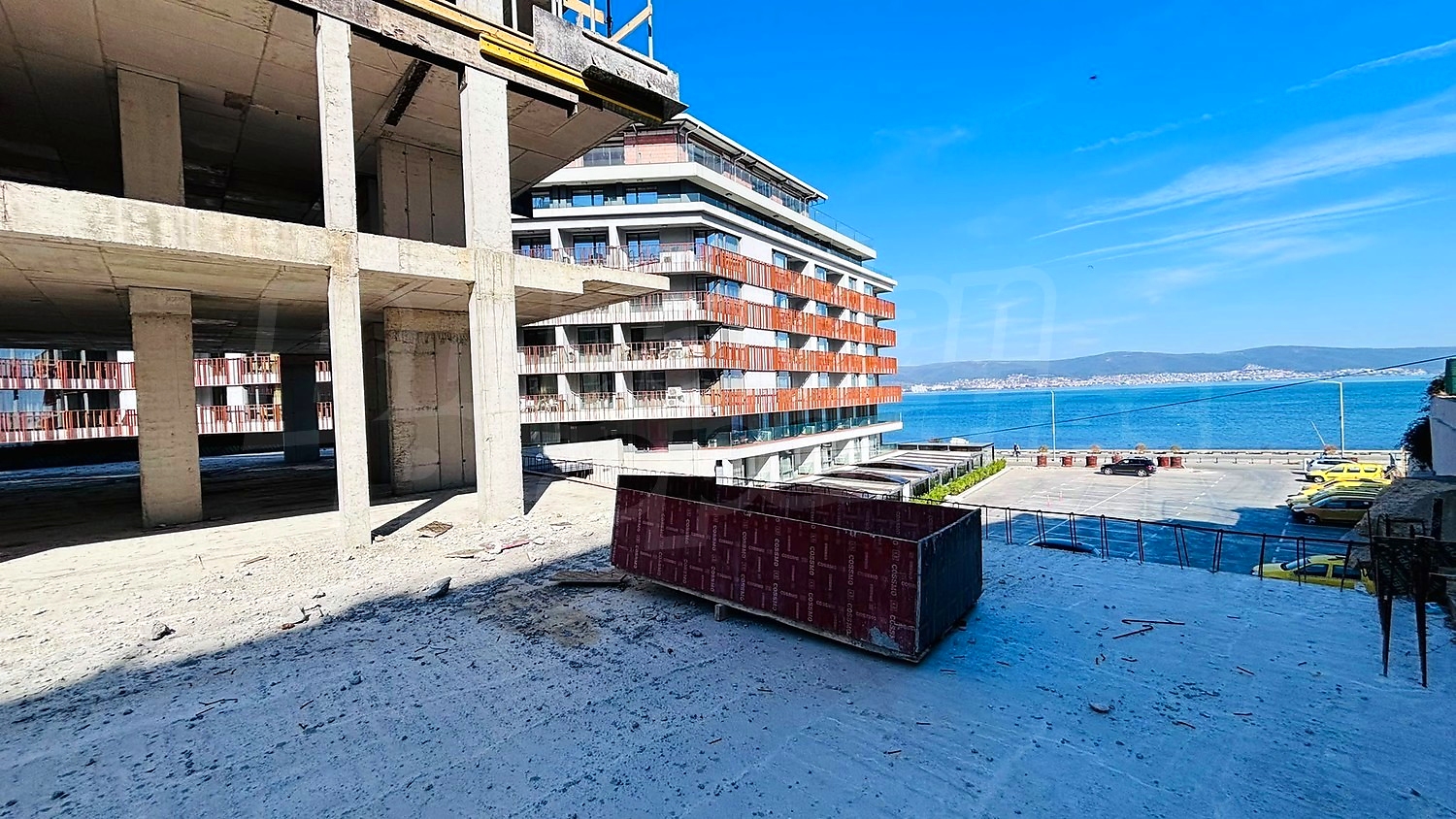 outside, facade, sea