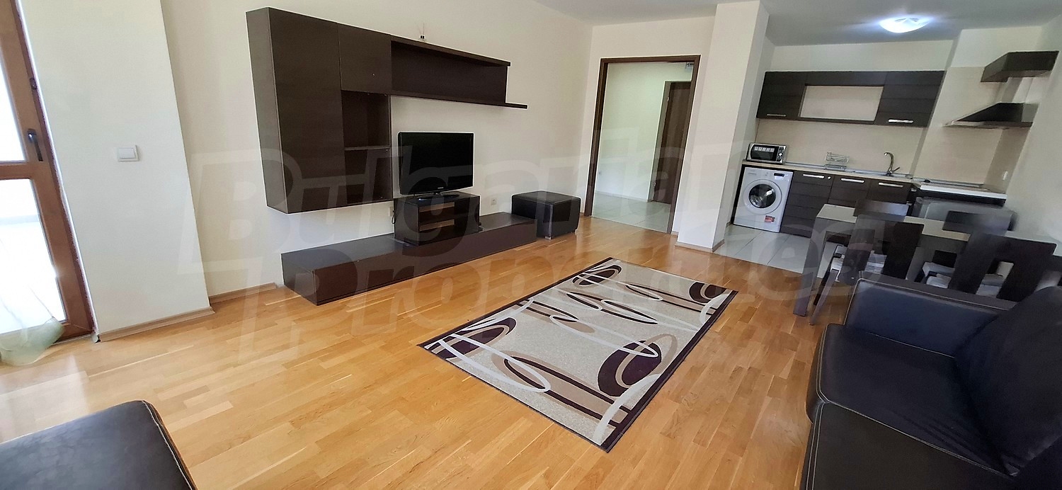inside, living room, kitchen, furnished