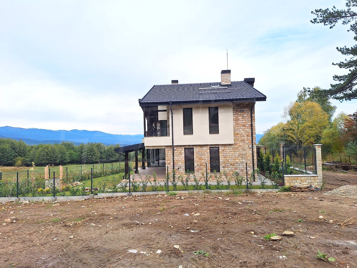 outside, facade, mountain, garden