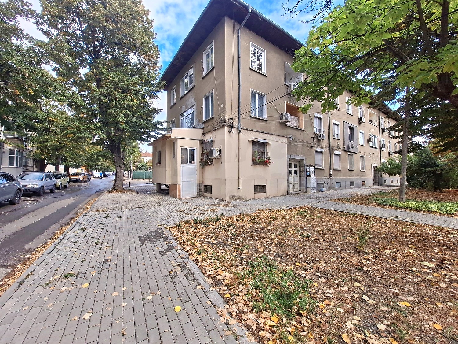 facade, outside, garden