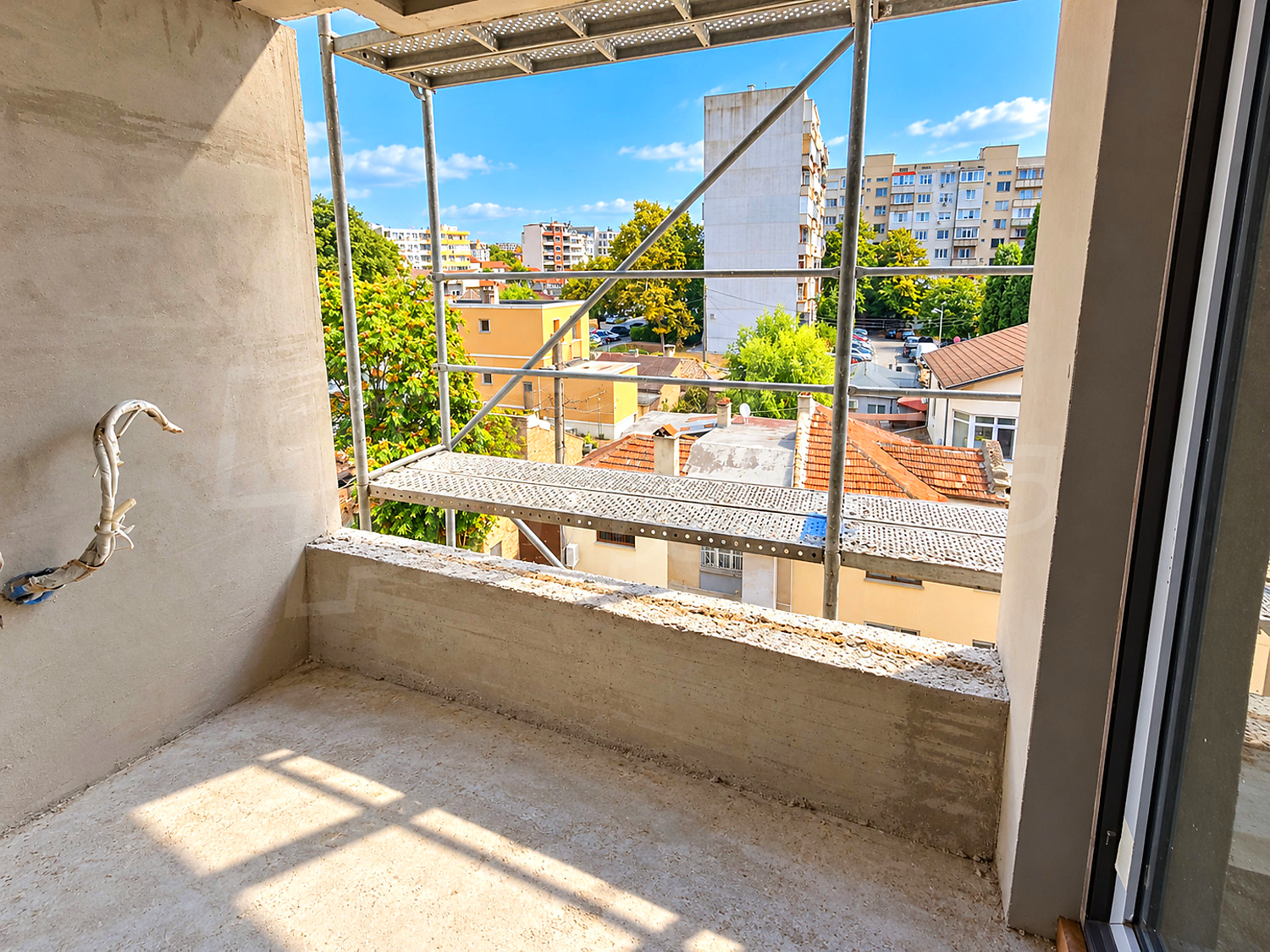 balcony, outside, view from balcony