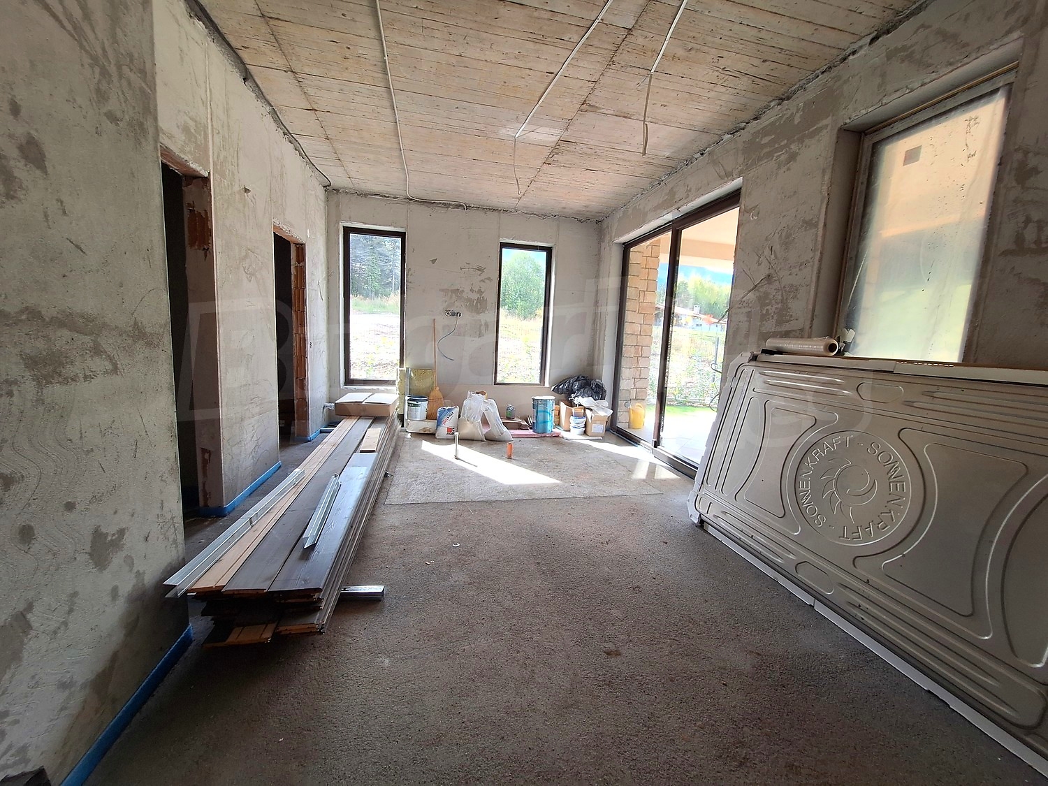 inside