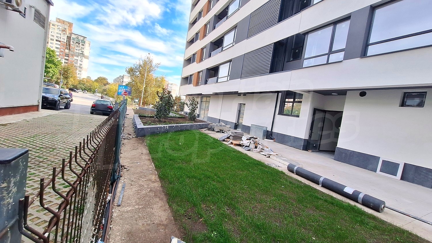 outside, facade, garden, parking
