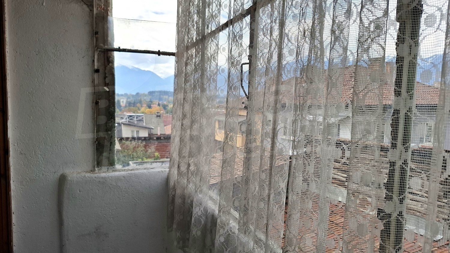 inside, view from balcony