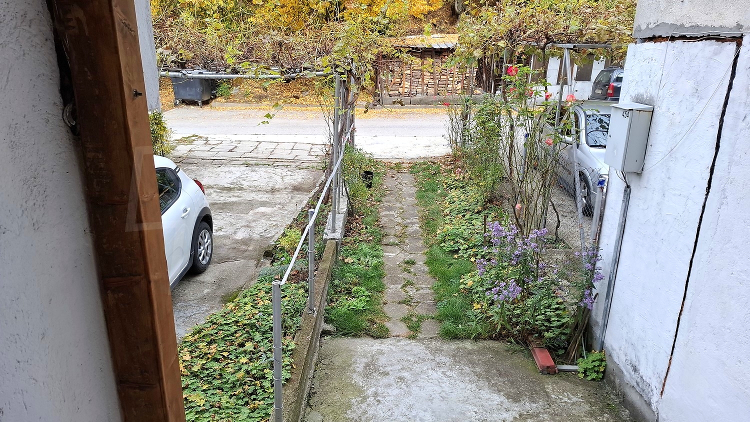 outside, parking, garden