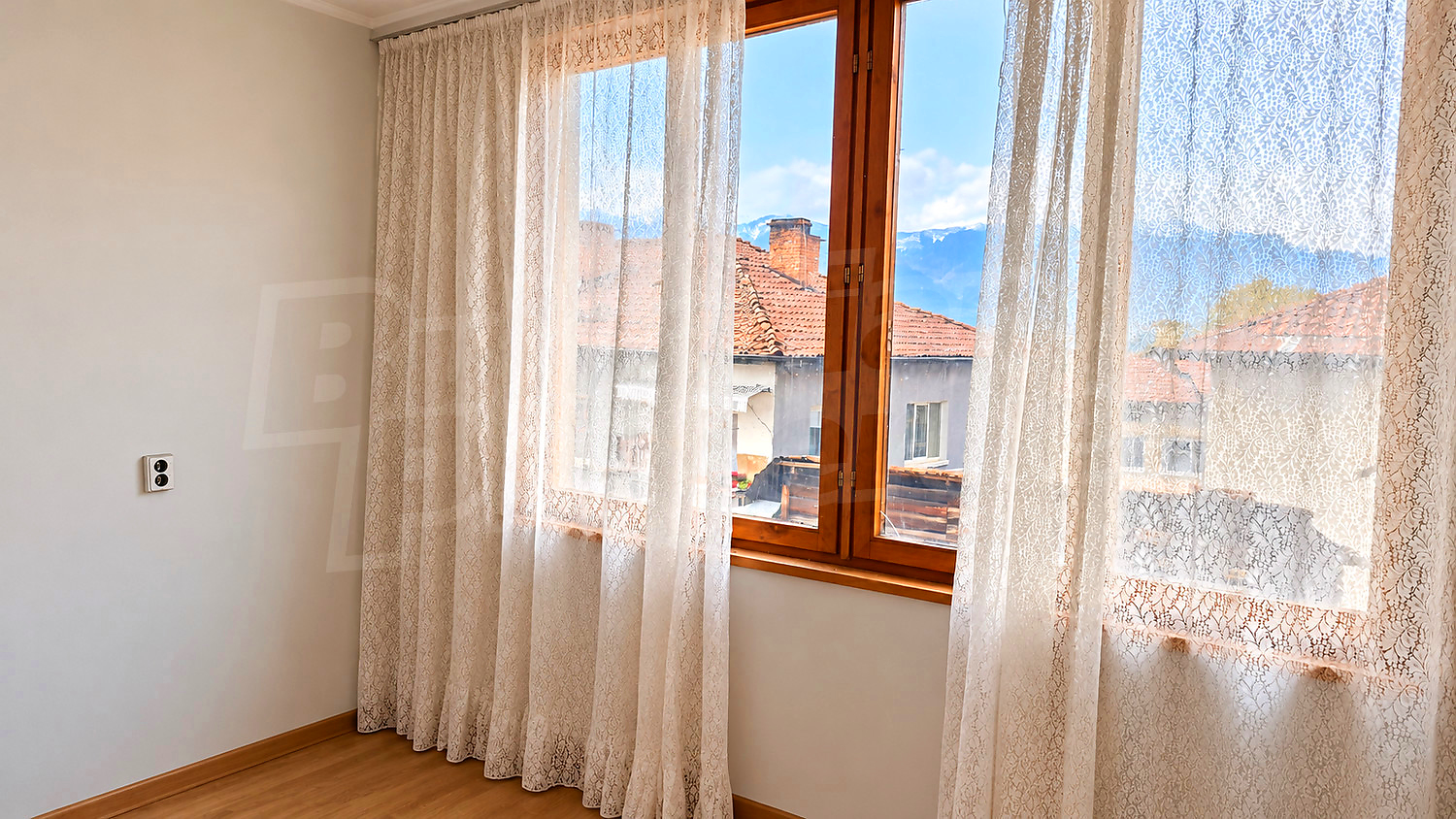 inside, view from balcony