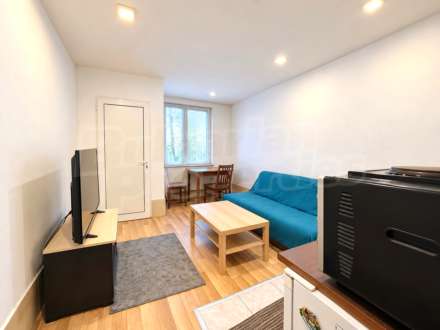 inside, living room, furnished