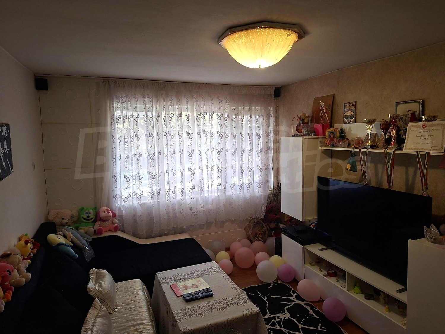 inside, living room, furnished