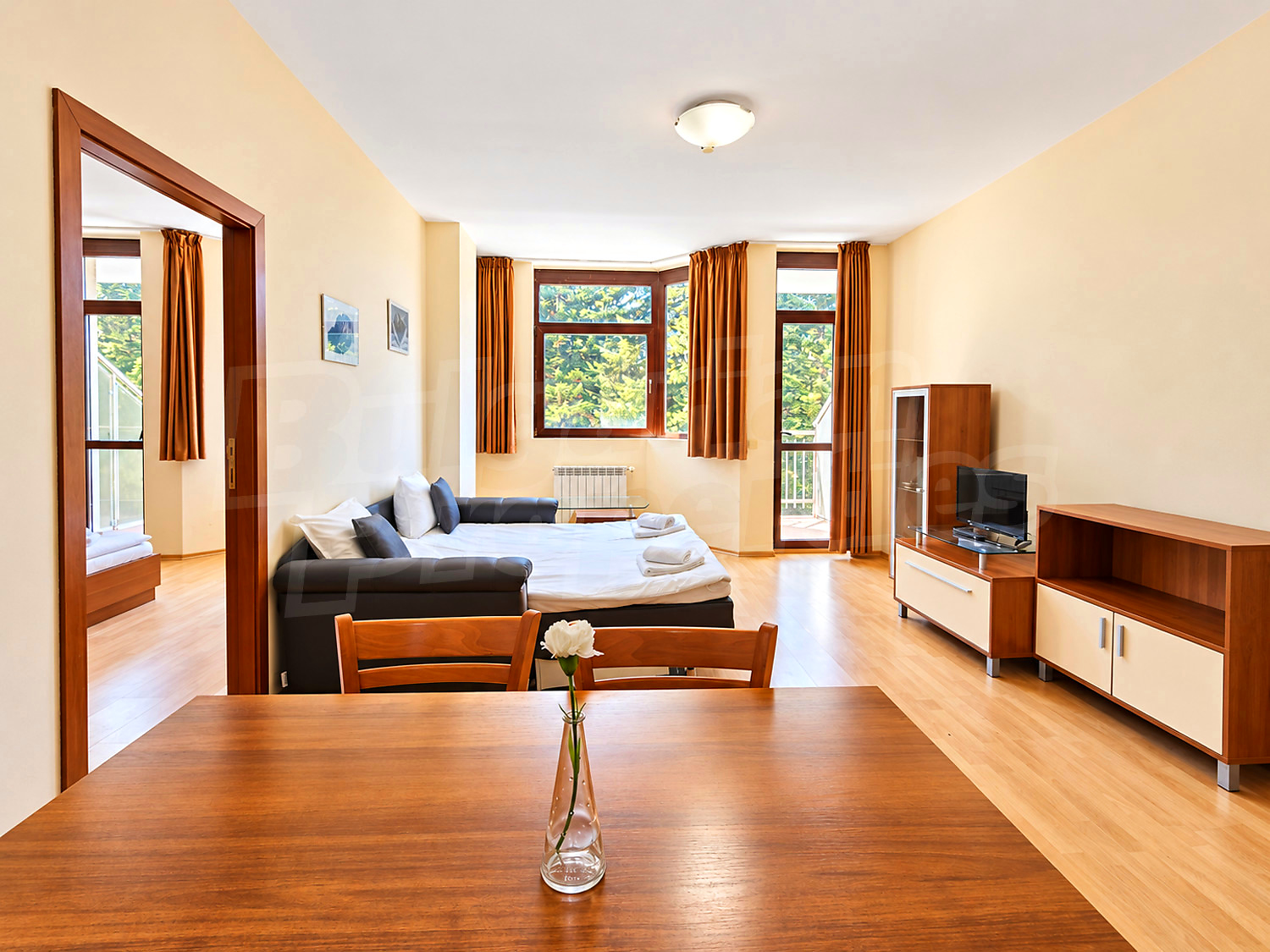 inside, living room, furnished, balcony