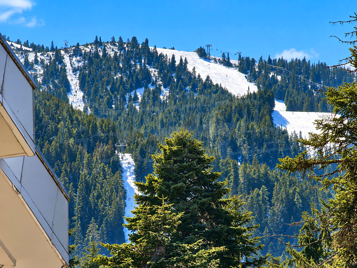 outside, mountain