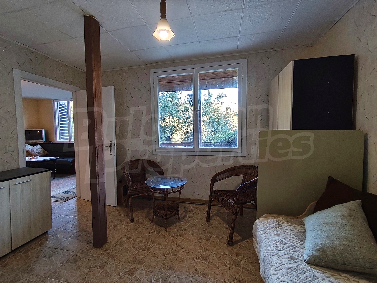 inside, living room, furnished