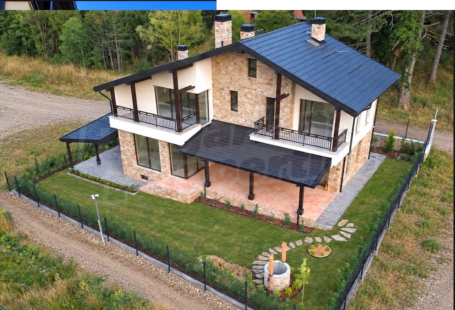 outside, facade, garden, mountain, green area