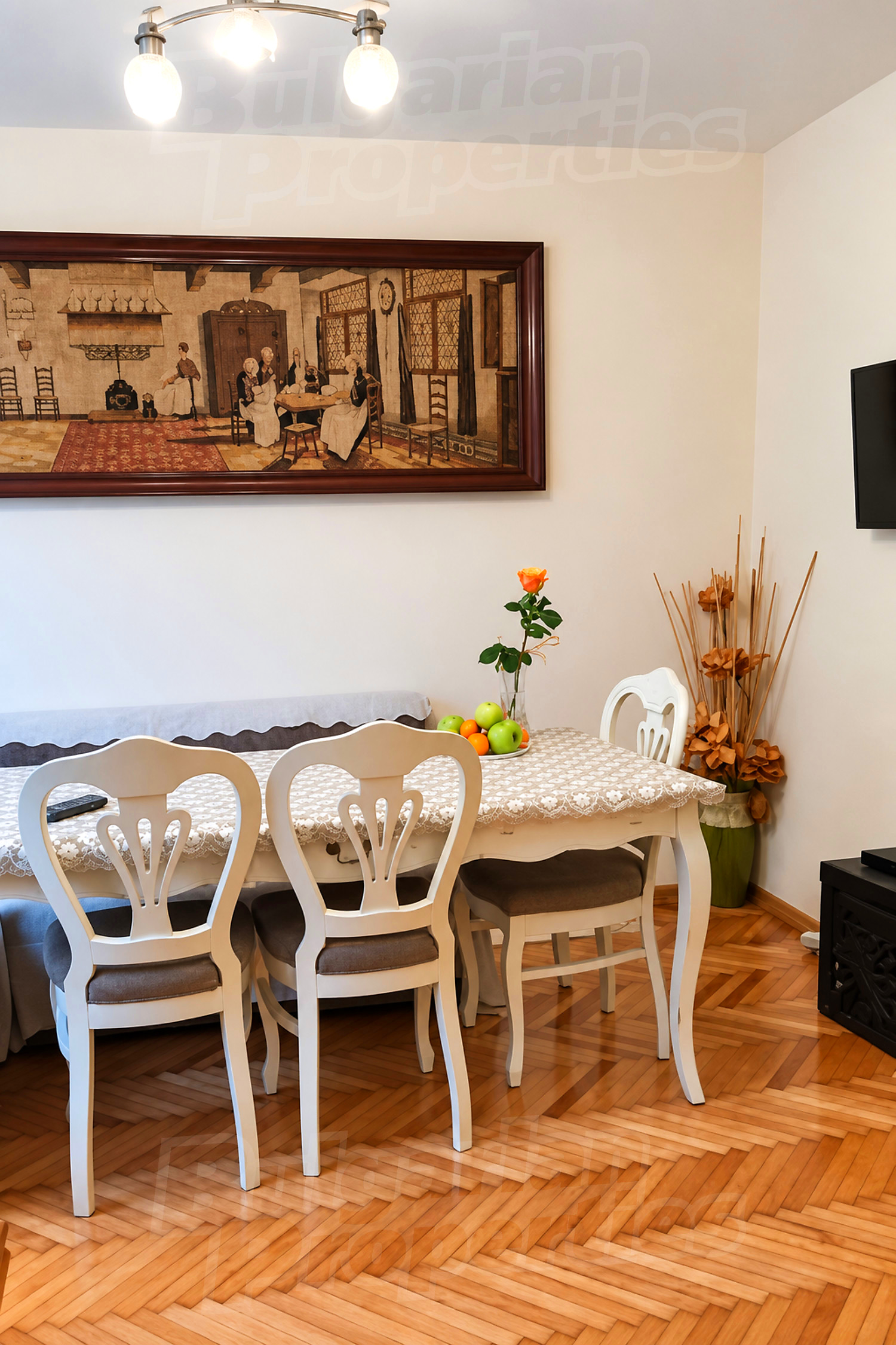 inside, living room, furnished