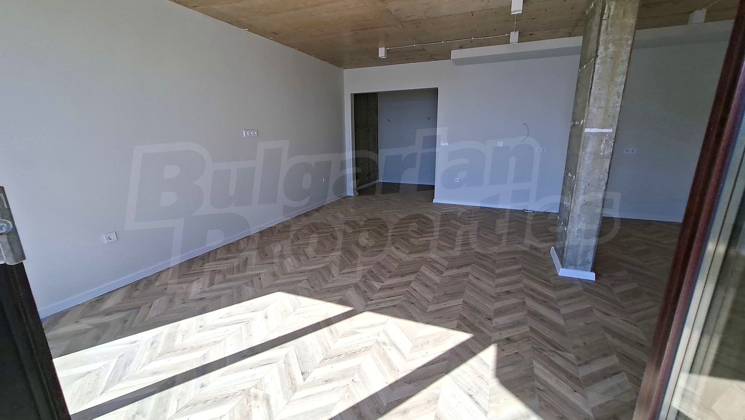 inside, unfurnished