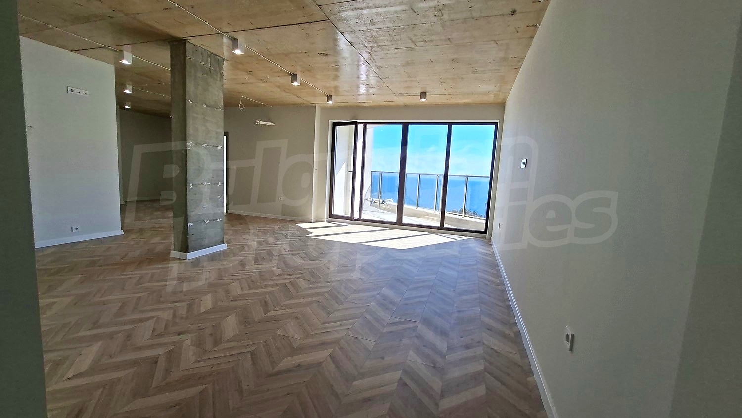 inside, view from balcony
