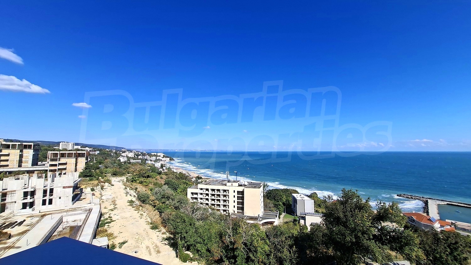 outside, sea, view from balcony